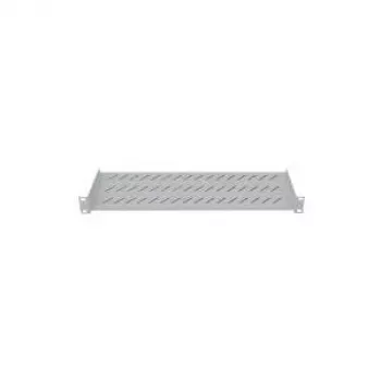 LogiLink 19 polegadas Fundo fixo, montagem frontal, 250 mm de profundidade, cinzento SF2C35G