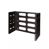 Logilink Caixa de parede 19 polegadas, 8U, preto, estrutura aberta