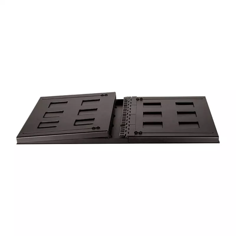 Logilink Caixa de parede 19 polegadas, 8U, preto, estrutura aberta