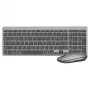 LogiLink ID0215 Conjunto de teclado e rato sem fios Bluetooth Dual-Mode, cinzento/antracite