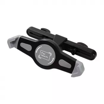 Logilink AA0121 Suporte de Encosto de Tablet para Automóvel – Suporte para Encosto de Cabeça para Tablets de 7-11'', iPads e E-Readers, Rotação 360°, Preto