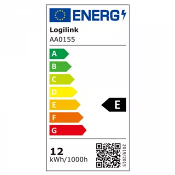 Luz de preenchimento LED em anel LOGILINK AA0155 com forma de coração e tripé, 20,5 cm, 10 níveis de brilho, 3000K-6000K, USB-A