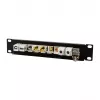 Painel de ligação Keystone LogiLink ACT108 10 portas, rack de 10 polegadas, 1U, preto