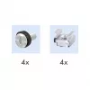 Logilink ACT111 Prateleira para Armário de 200 mm 1U Cinzento Nível de Rack