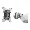 LogiLink BP0088 TIS 17-32 suporte de secretária para dois monitores, mola a gás, 3 articulações, máx. 9 kg, prateado