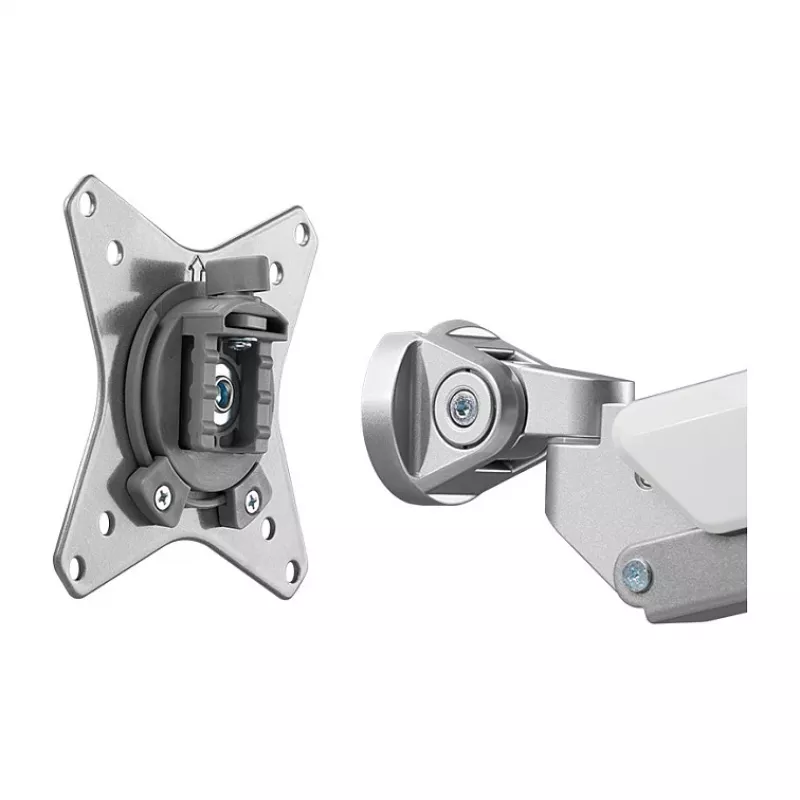 LogiLink BP0088 TIS 17-32 suporte de secretária para dois monitores, mola a gás, 3 articulações, máx. 9 kg, prateado
