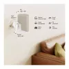 LogiLink BP0207W suporte de parede para altifalante para Sonos Era 100 & Era 300, branco, máx. 5 kg