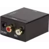 LogiLink CA0100 conversor de áudio digital-analógico (SPDIF/coaxial para RCA estéreo)