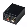 LogiLink CA0100 conversor de áudio digital-analógico (SPDIF/coaxial para RCA estéreo)