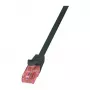 Cabo de rede de cobre LOGILINK Cat.6 U/UTP, 5m, preto – PrimeLine