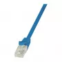 Cabo de rede LogiLink Cat.6 U/UTP, azul, 10m, EconLine