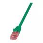 Cabo de rede Cat.6 U/UTP Logilink verde 5m PrimeLine