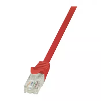 LogiLink cabo de rede Cat.6 U/UTP, RJ45, vermelho, 7,5 m, EconLine