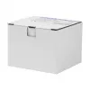 LOGILINK Tomada de parede Cat.6 2xRJ45 STP Horizontal, branco puro
