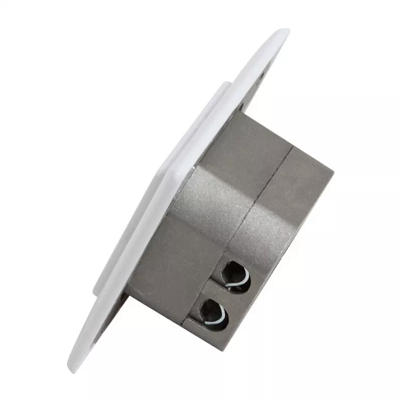 LOGILINK Tomada de parede Cat.6 2xRJ45 STP Horizontal, branco puro