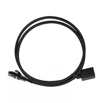 Extensão de cabo de rede LogiLink Cat.6A Premium, S/FTP, preto, 3 m