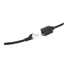 Extensão de cabo de rede LogiLink Cat.6A Premium, S/FTP, preto, 3 m