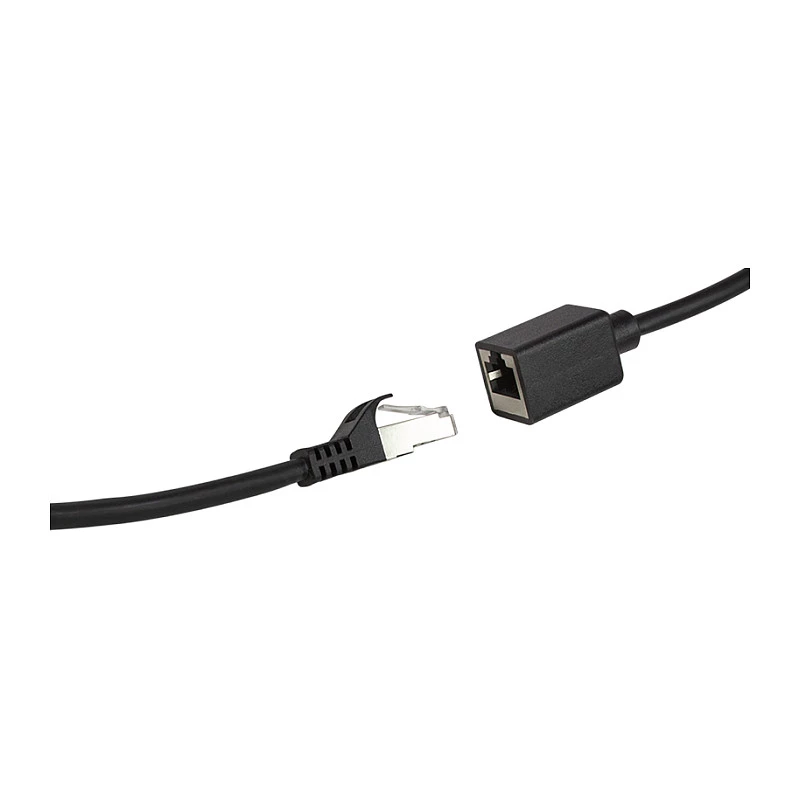 Extensão de cabo de rede LogiLink Cat.6A Premium, S/FTP, preto, 3 m