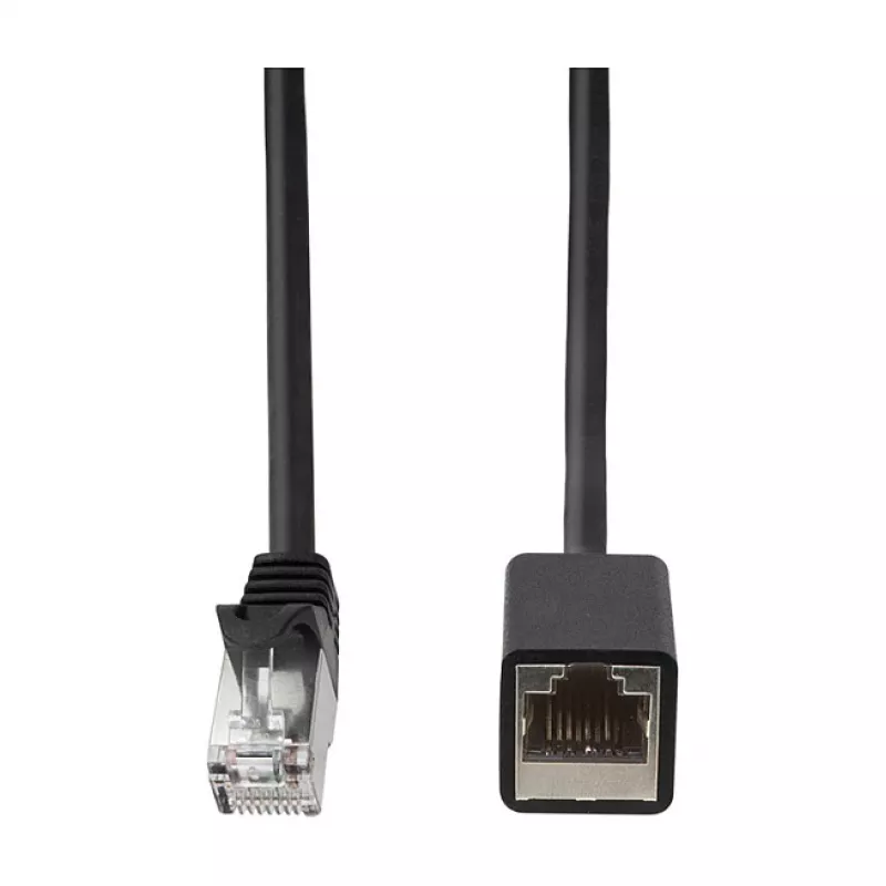 Extensão de cabo de rede LogiLink Cat.6A Premium, S/FTP, preto, 3 m