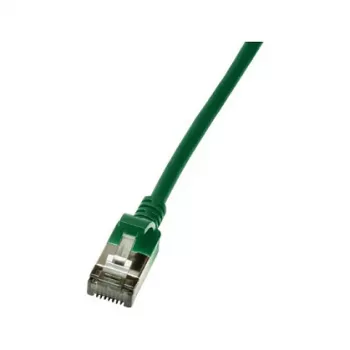 LogiLink CQ9035S Cabo patch Cat.6A U/FTP SlimLine, TPE, 1 m, verde