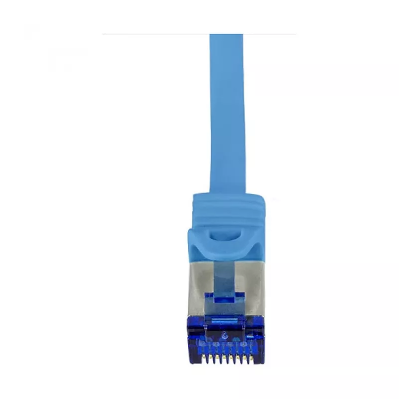LOGILINK Cabo de patch Cat.6A S/FTP Ultraflex, certificado GHMT, azul, 5,0 m