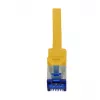 Cabo de patch LogiLink Cat.6A S/FTP Ultraflex, certificado GHMT, amarelo, 0,25 m