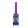 LogiLink Cabo de rede Cat.6A S/FTP Ultraflex, roxo, 0,25 m, certificado GHMT
