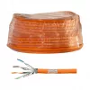 Cabo de instalação LogiLink Cat.7 1000 MHz 23 AWG S/FTP 50m, laranja