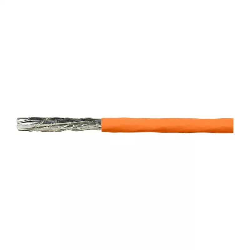 Cabo de instalação LogiLink Cat.7 1000 MHz 23 AWG S/FTP 50m, laranja