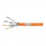 Cabo de instalação LogiLink Cat.7 1000 MHz 23 AWG S/FTP 50m, laranja