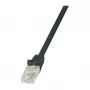 Cabo de rede LogiLink Cat.6 U/UTP, 1,5 m, preto, EconLine