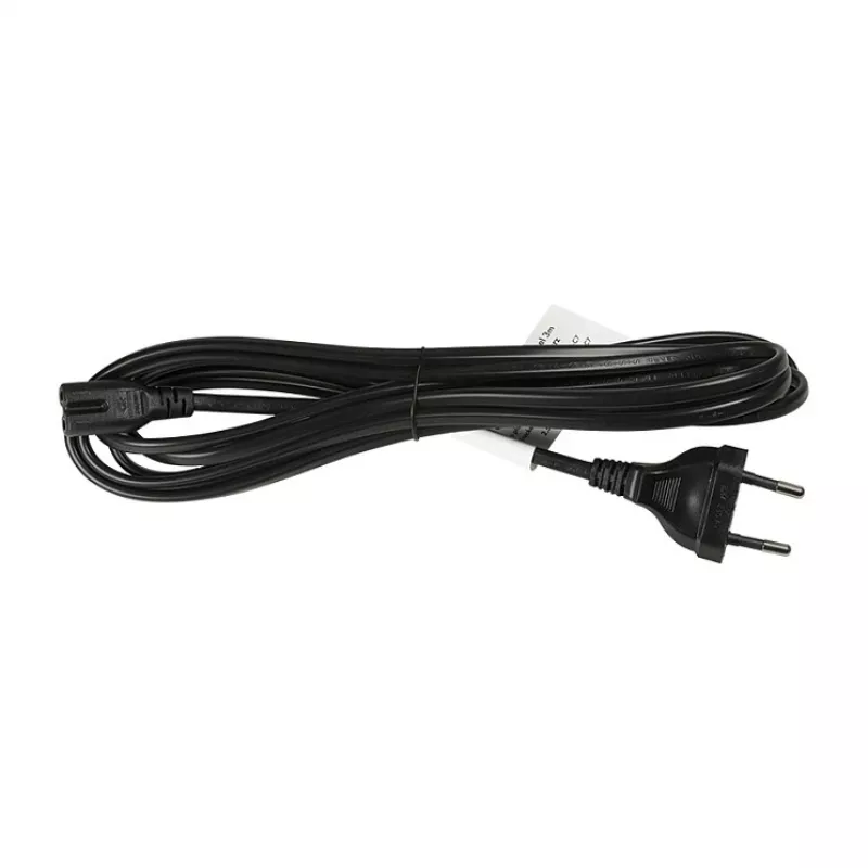 Cabo de alimentação LogiLink CP145 ficha euro para IEC C7 1,8 m preto