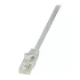 Cabo de rede LogiLink CP2012U Cat.6 U/UTP, 0,25 m, cinzento, Snagless