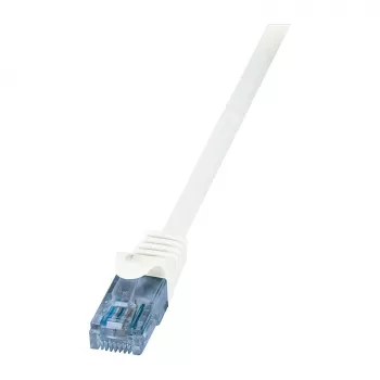 Cabo patch LogiLink CP3051U Cat.6A U/UTP, RJ45, 2 m, branco
