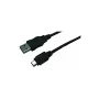 Cabo de extensão LogiLink CU0014 USB 2.0, ficha USB-A para ficha Mini-USB-B, 1,8 m, preto