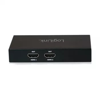 LogiLink splitter DisplayPort 1x2 Mini DP para 2x HDMI 4K 30Hz HDCP