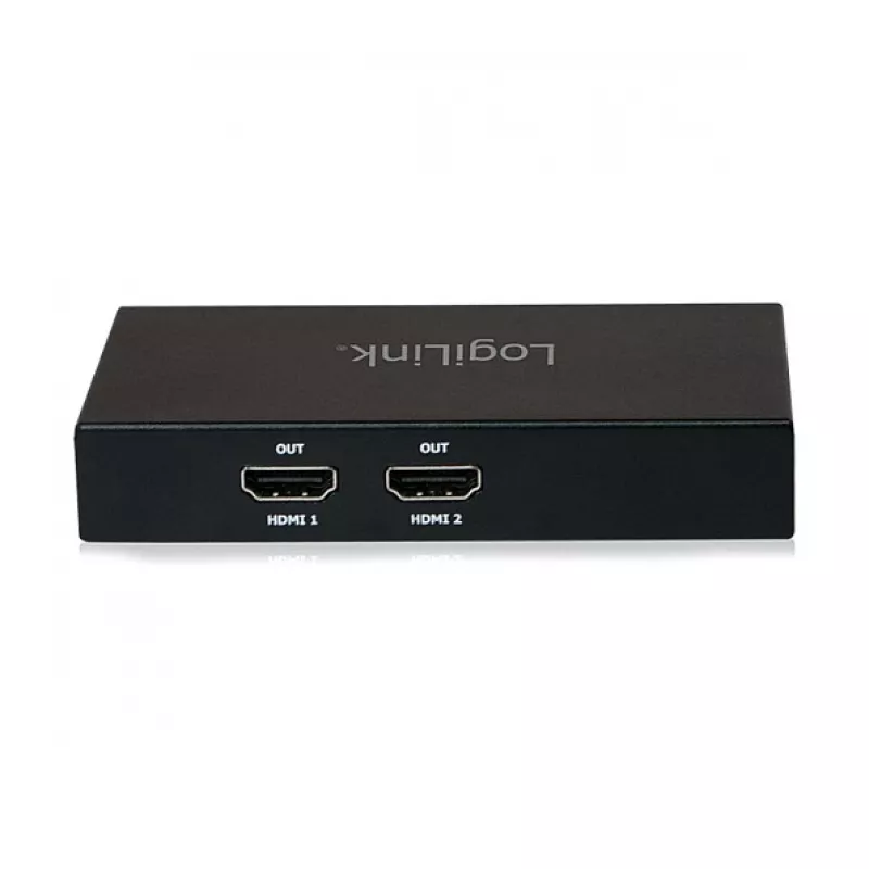 LogiLink splitter DisplayPort 1x2 Mini DP para 2x HDMI 4K 30Hz HDCP