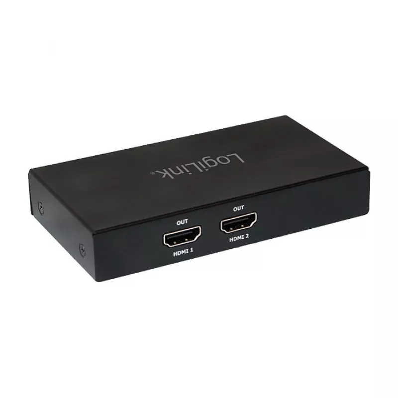 LogiLink splitter DisplayPort 1x2 Mini DP para 2x HDMI 4K 30Hz HDCP