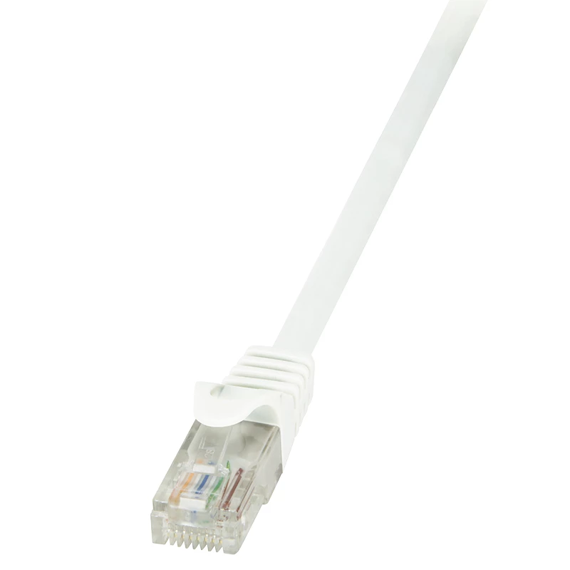 LogiLink EconLine cabo de rede Cat.6 U/UTP, RJ45, 1,5 m, branco
