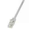 Cabo Patch LogiLink EconLine Cat.6 U/UTP RJ45 – 1m, Cinzento (CP2032U)