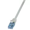 Cabo de patch LogiLink EconLine Cat.6A U/UTP - ficha RJ45 macho para ficha RJ45 macho - 1m Cinzento