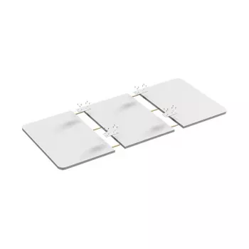 LOGILINK EO0038 tampo de mesa, 3 peças, 1200x600mm, branco