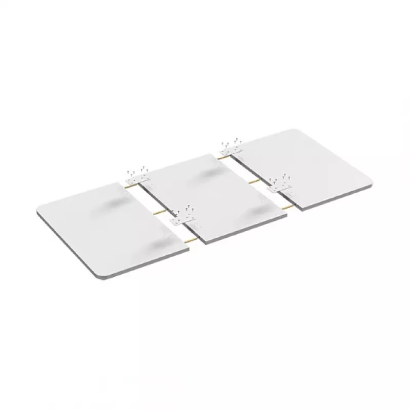 LOGILINK EO0038 tampo de mesa, 3 peças, 1200x600mm, branco