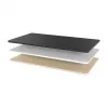 LOGILINK EO0039 tampo de mesa, 3 peças, 1200x600mm, preto
