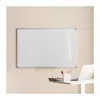LogiLink EO0058 Quadro branco magnético 90x60 cm, aço lacado, montagem na parede