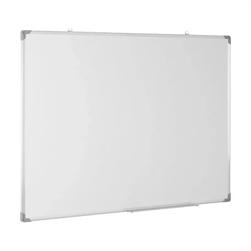 LogiLink EO0058 Quadro branco magnético 90x60 cm, aço lacado, montagem na parede