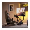 LOGILINK EO0065 cockpit de simulador de corridas com suporte para monitor