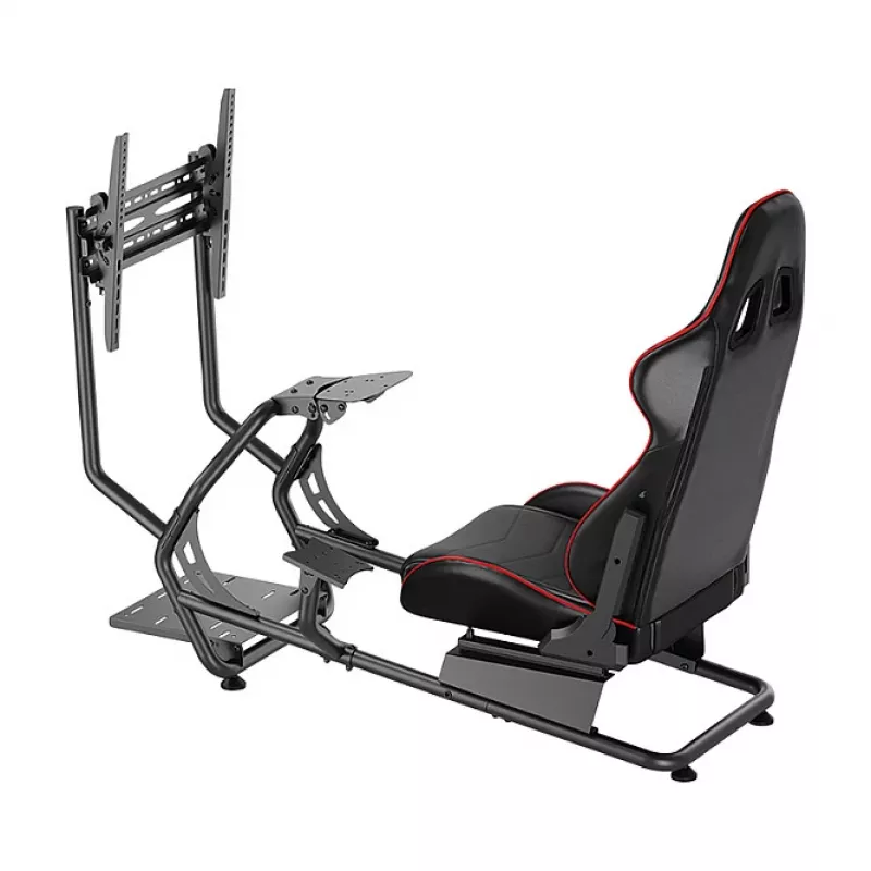 LOGILINK EO0065 cockpit de simulador de corridas com suporte para monitor