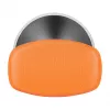 LOGILINK EO0071 Banco ergonómico oscilante de altura ajustável, laranja – capacidade 120 kg, mola a gás