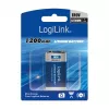 Pilha de lítio LOGILINK ER9VLIB 9V (pack de 1, blister) – 1200 mAh, não recarregável, PP3